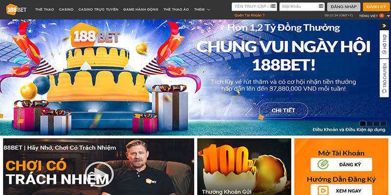 Những nguyên do dẫn đến mất acc 188bet